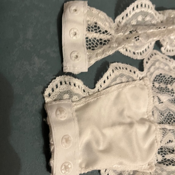White sexy detailed lace bodysuit ** - Picture 9 of 14